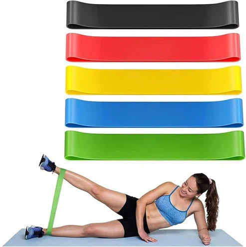 My Store exercise resistance belt shown in black with adjustable straps for strength training and physical therapy.