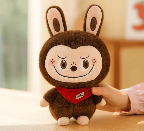 Soft, adorable Labubu bunny plush toy by My Store featuring a cuddly plush bunny with cute facial details and floppy ears.