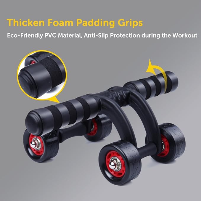 Two-wheel hand pusher from LORDEX Fitness with sturdy handles and wheels, designed for gym or workout equipment transportation.