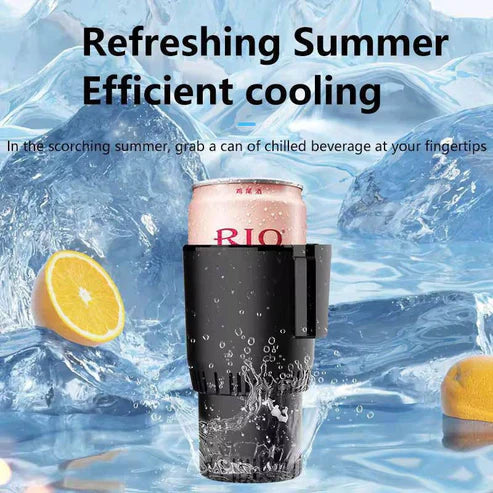 Smart Car Cup Warmer from My Store, compact device with control buttons, designed to keep beverages warm in vehicles.
