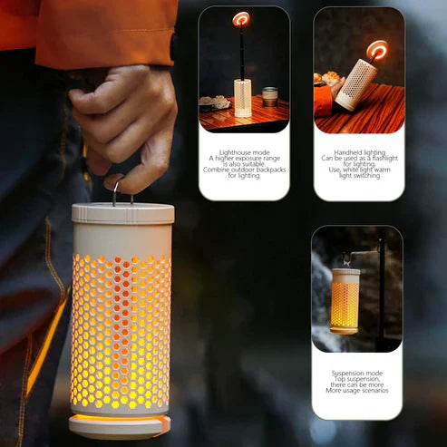 Telescopic camping light from My Store featuring extendable design and bright LED illumination for outdoor camping.