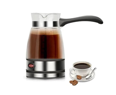 Electric water kettle from ZK by My Store, stainless steel body with a black handle and spout for boiling water efficiently.